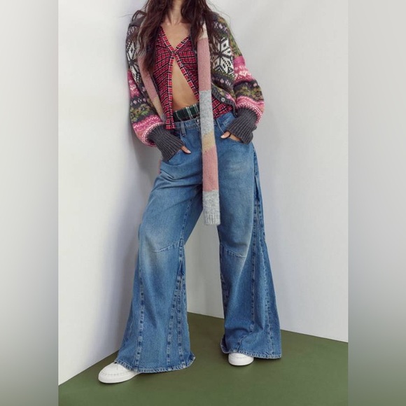 Free People Eden High Slouchy Jean - Picture 3 of 5
